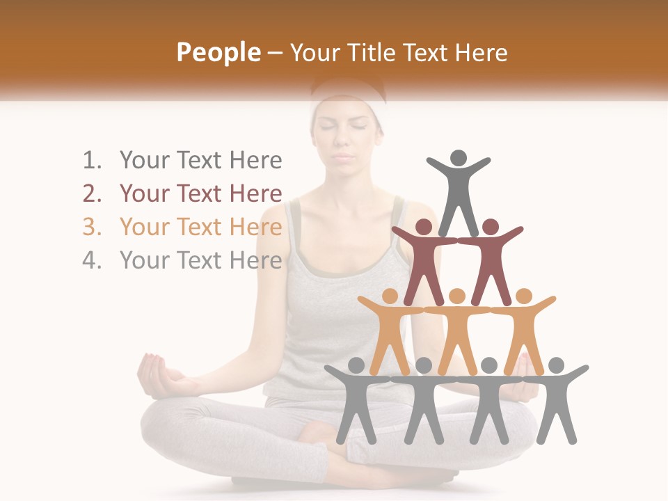 Sport Young Wellbeing PowerPoint Template