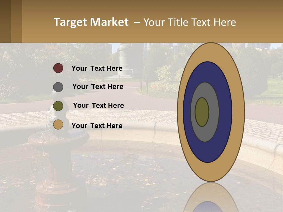 Usa Stress Downtown PowerPoint Template