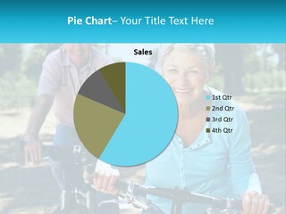 Youthful Bicycle Sunshine PowerPoint Template