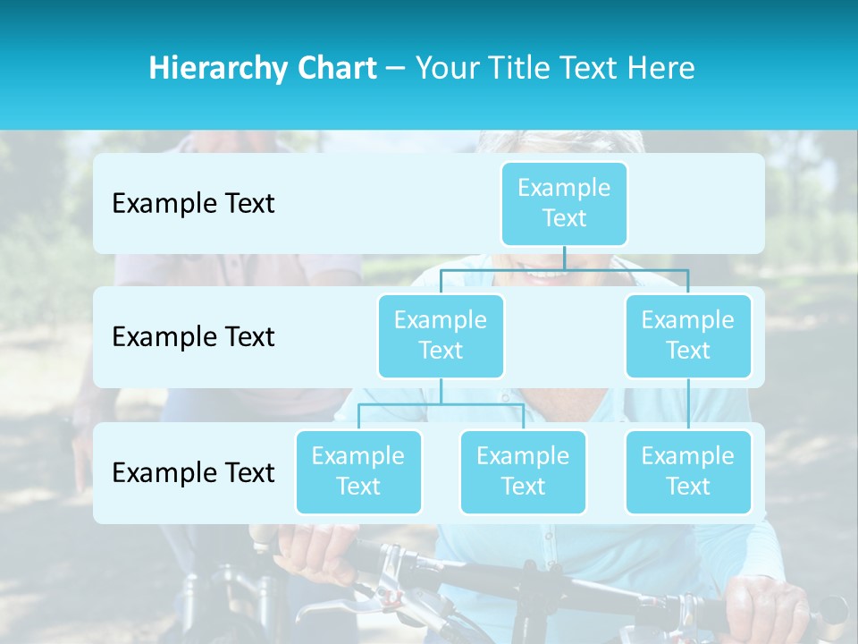 Youthful Bicycle Sunshine PowerPoint Template