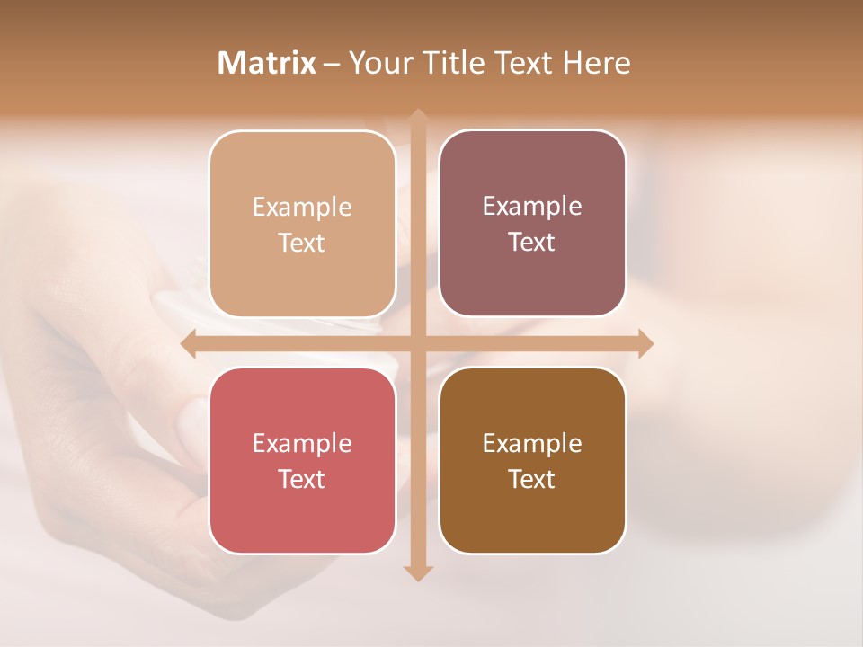 Moisturize Drop Fingernail PowerPoint Template