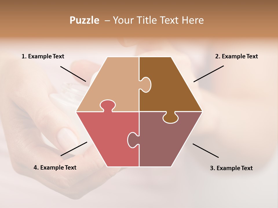 Moisturize Drop Fingernail PowerPoint Template