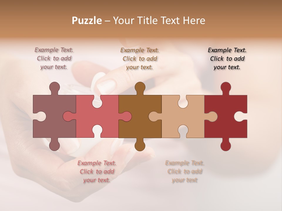 Moisturize Drop Fingernail PowerPoint Template