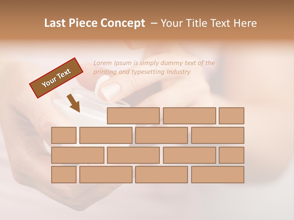 Moisturize Drop Fingernail PowerPoint Template