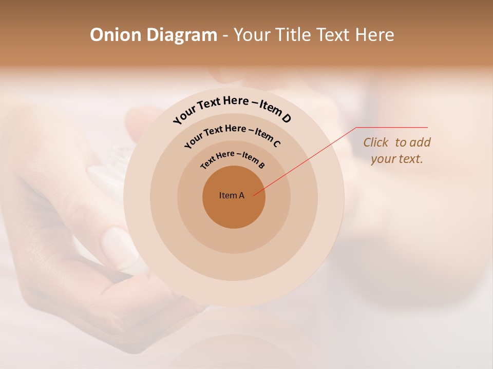 Moisturize Drop Fingernail PowerPoint Template