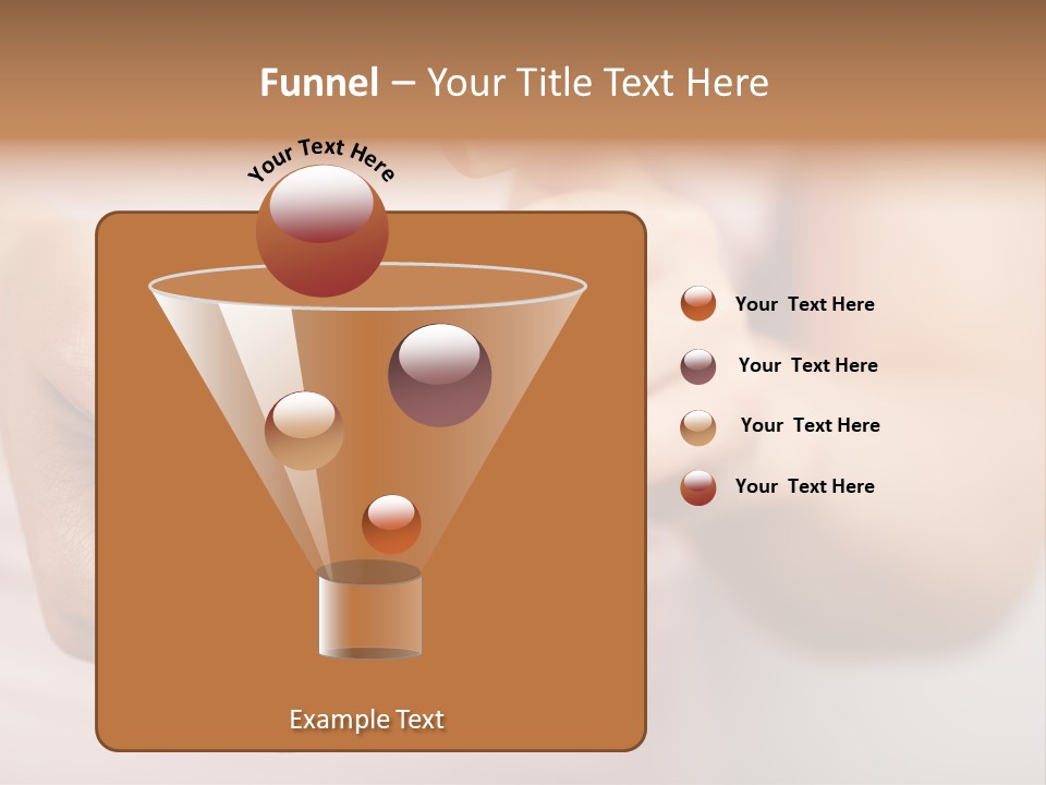 Moisturize Drop Fingernail PowerPoint Template