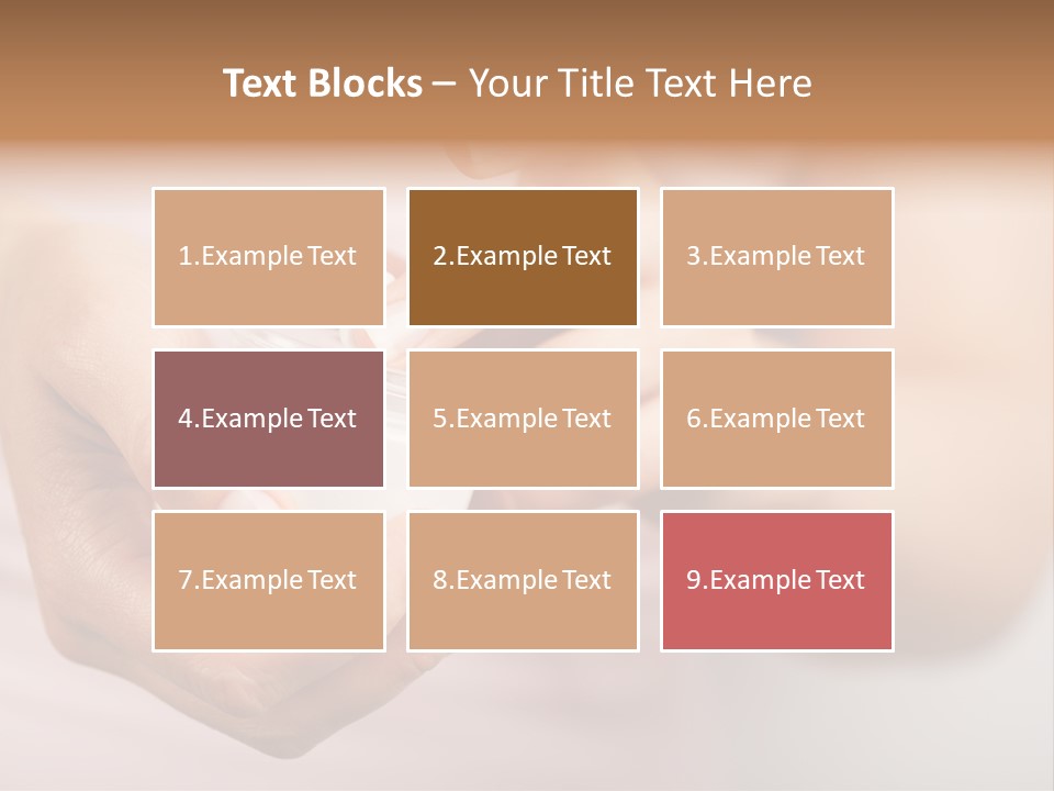 Moisturize Drop Fingernail PowerPoint Template