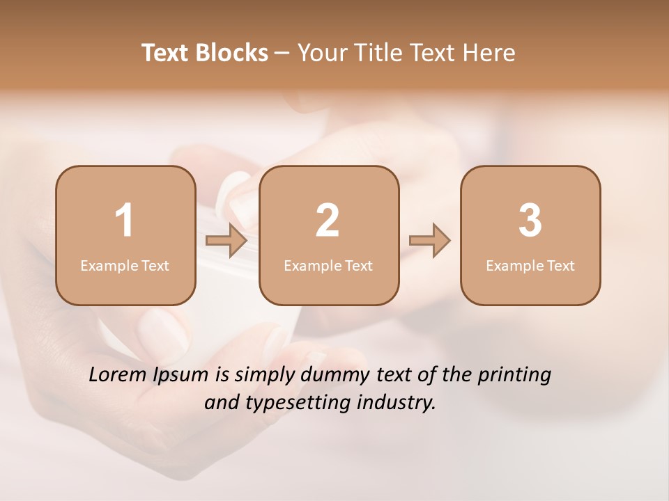 Moisturize Drop Fingernail PowerPoint Template
