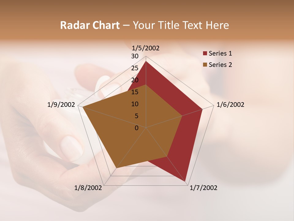 Moisturize Drop Fingernail PowerPoint Template
