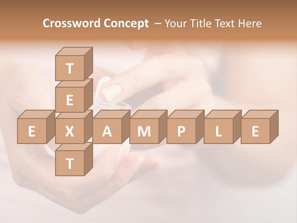 Moisturize Drop Fingernail PowerPoint Template