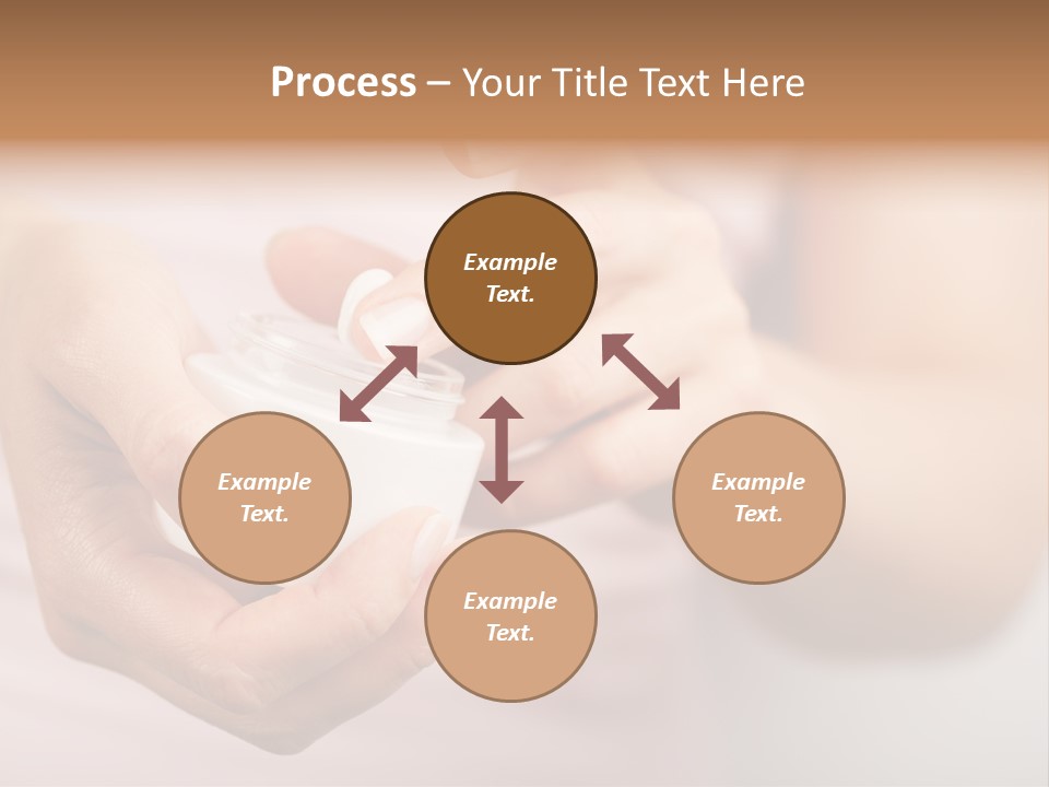 Moisturize Drop Fingernail PowerPoint Template