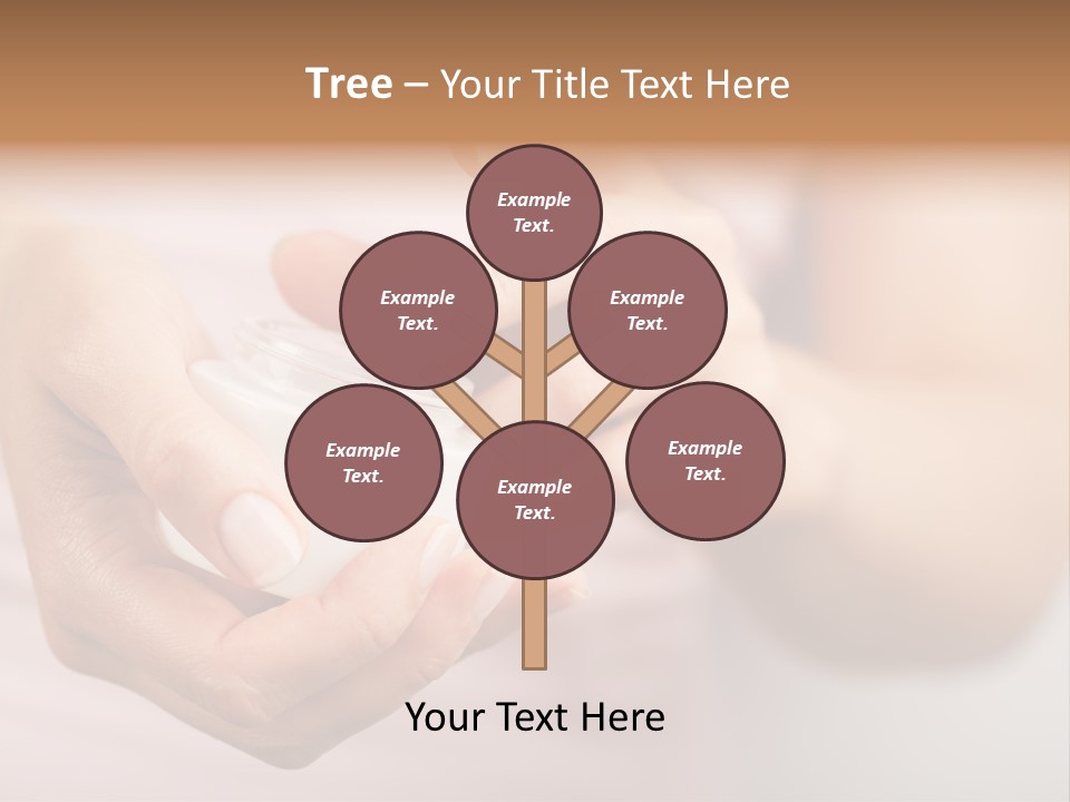 Moisturize Drop Fingernail PowerPoint Template