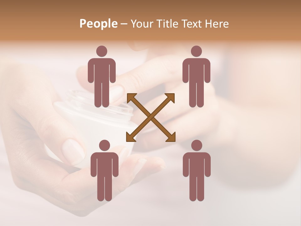 Moisturize Drop Fingernail PowerPoint Template