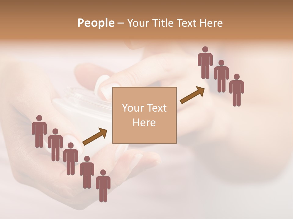 Moisturize Drop Fingernail PowerPoint Template