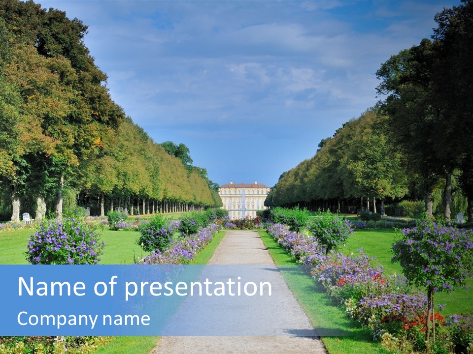 Munich Greenery Baroque PowerPoint Template