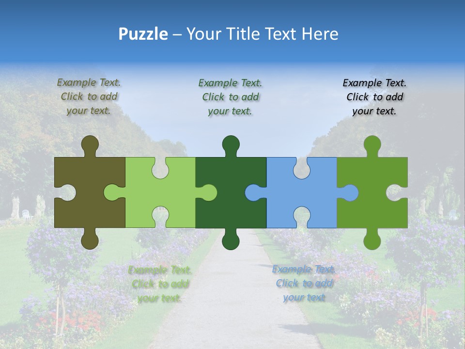 Munich Greenery Baroque PowerPoint Template