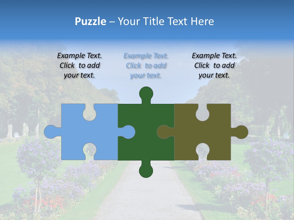 Munich Greenery Baroque PowerPoint Template