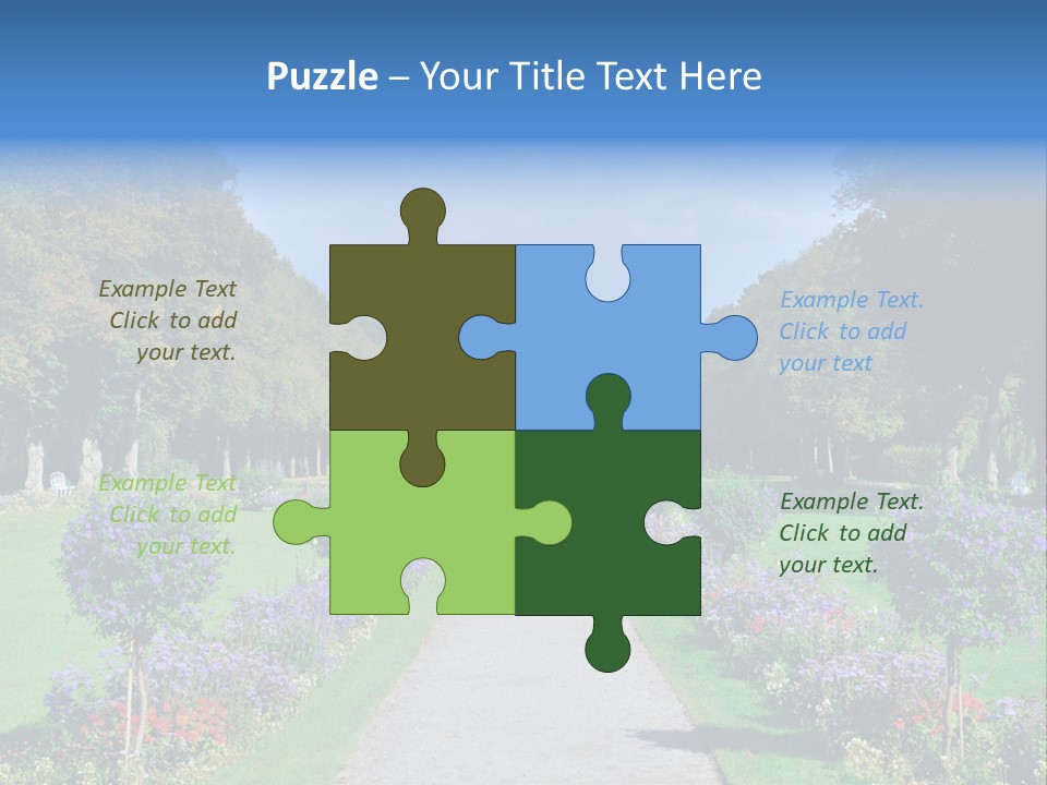 Munich Greenery Baroque PowerPoint Template