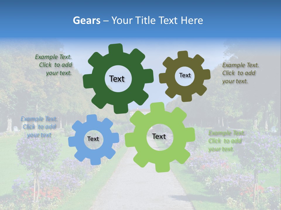 Munich Greenery Baroque PowerPoint Template