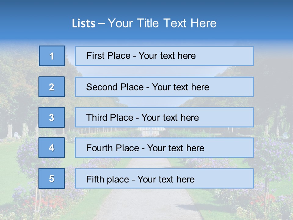 Munich Greenery Baroque PowerPoint Template