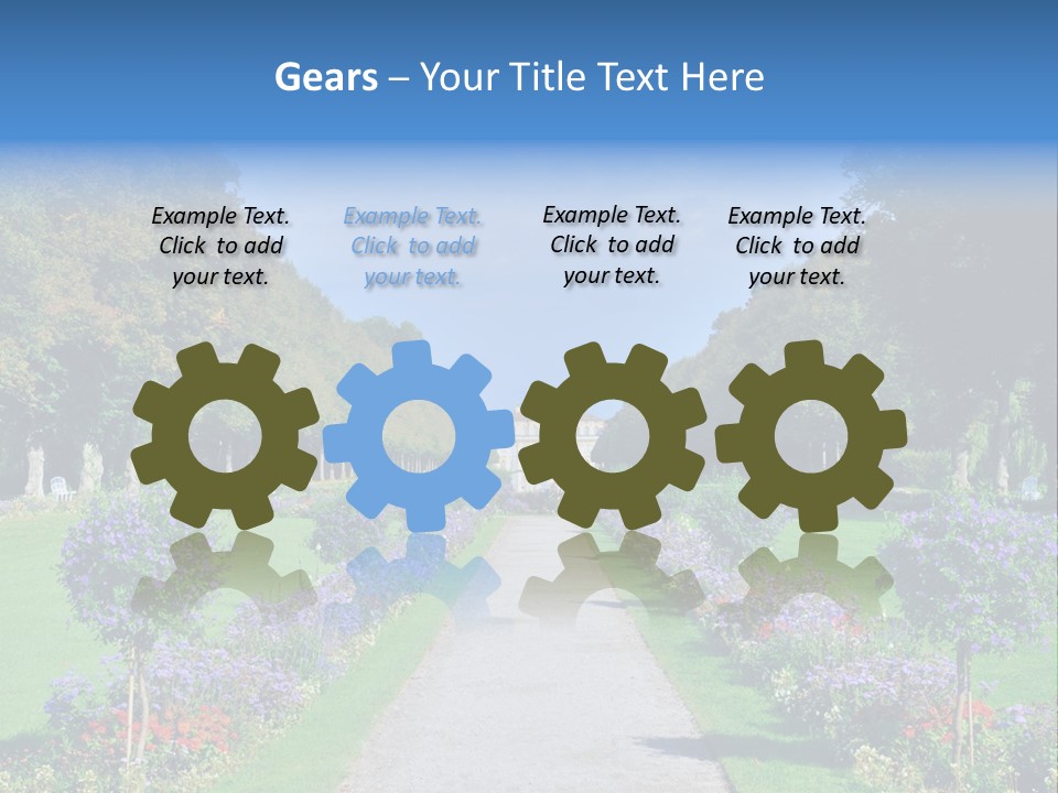 Munich Greenery Baroque PowerPoint Template