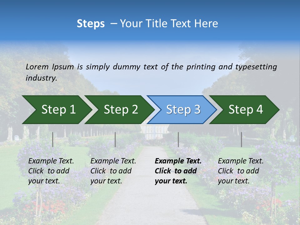Munich Greenery Baroque PowerPoint Template