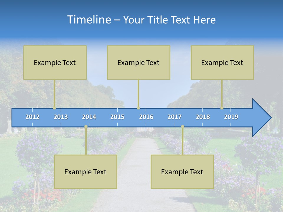 Munich Greenery Baroque PowerPoint Template
