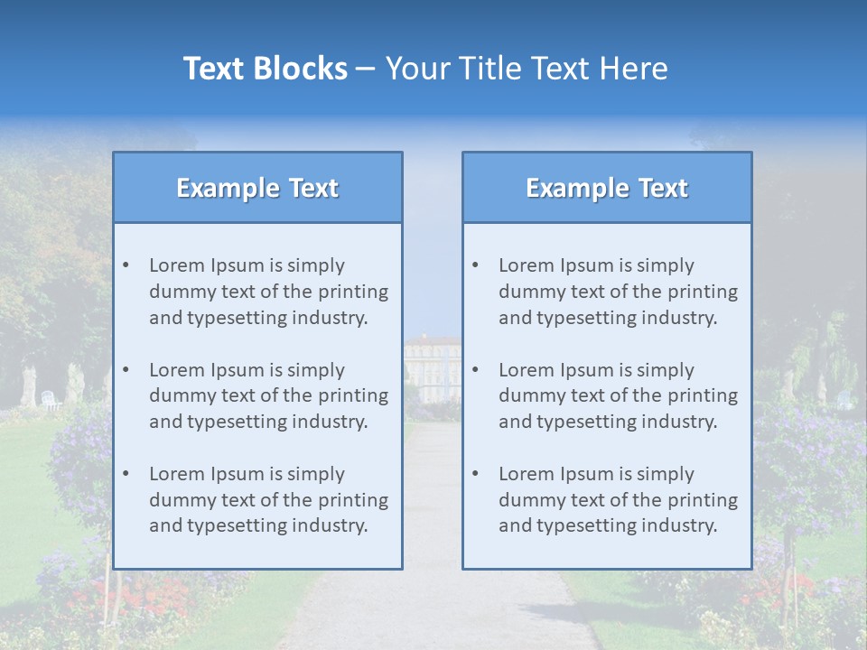 Munich Greenery Baroque PowerPoint Template