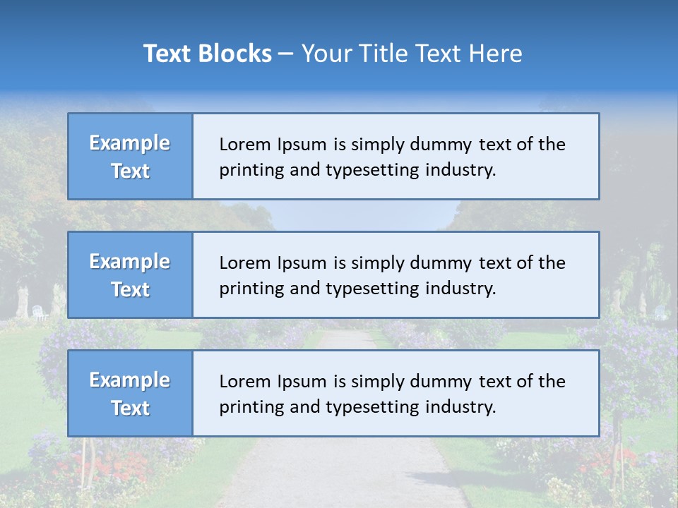Munich Greenery Baroque PowerPoint Template