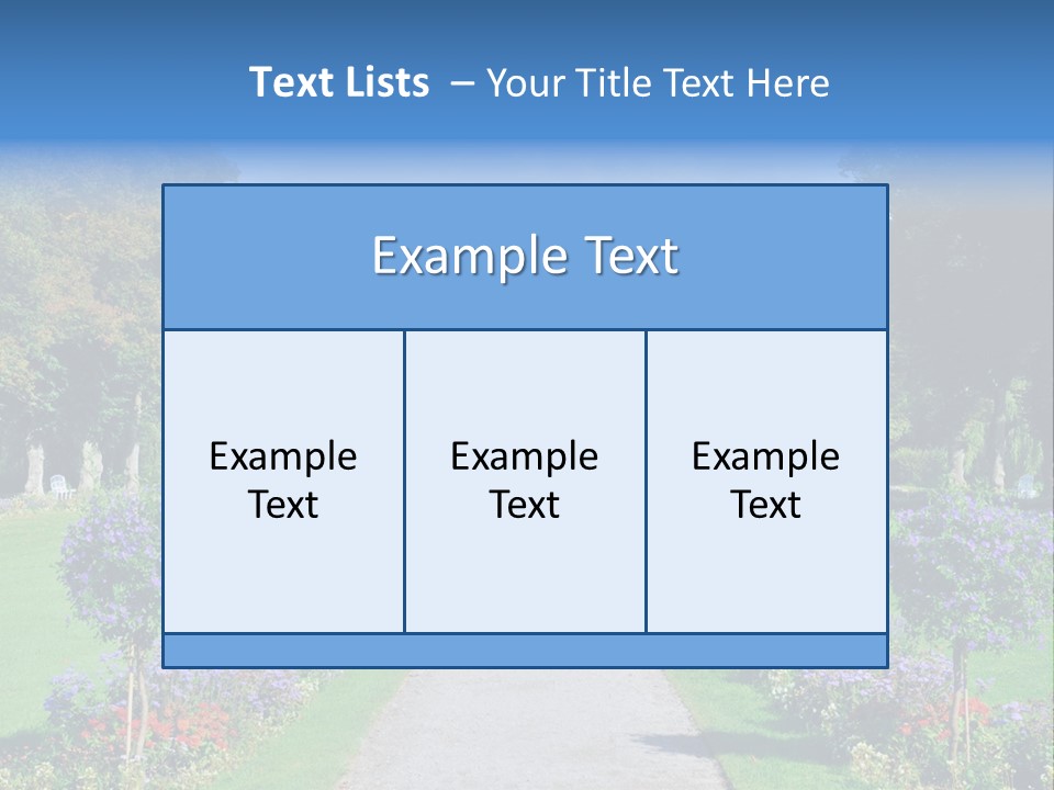 Munich Greenery Baroque PowerPoint Template