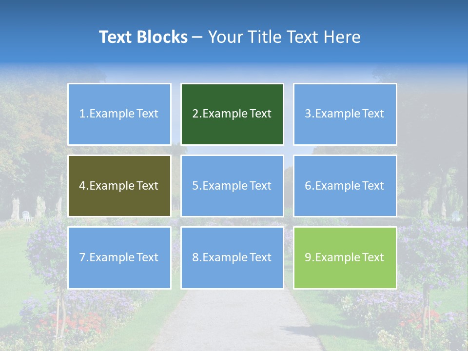 Munich Greenery Baroque PowerPoint Template