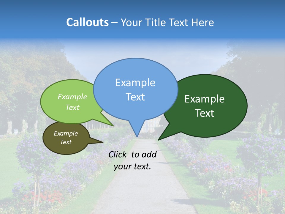 Munich Greenery Baroque PowerPoint Template