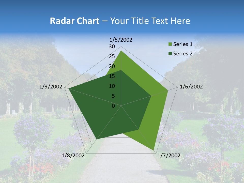 Munich Greenery Baroque PowerPoint Template