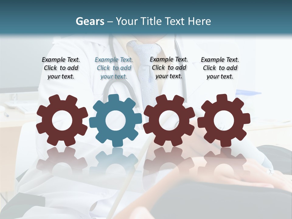 Pregnancy Ultrasound Adult Doctor PowerPoint Template