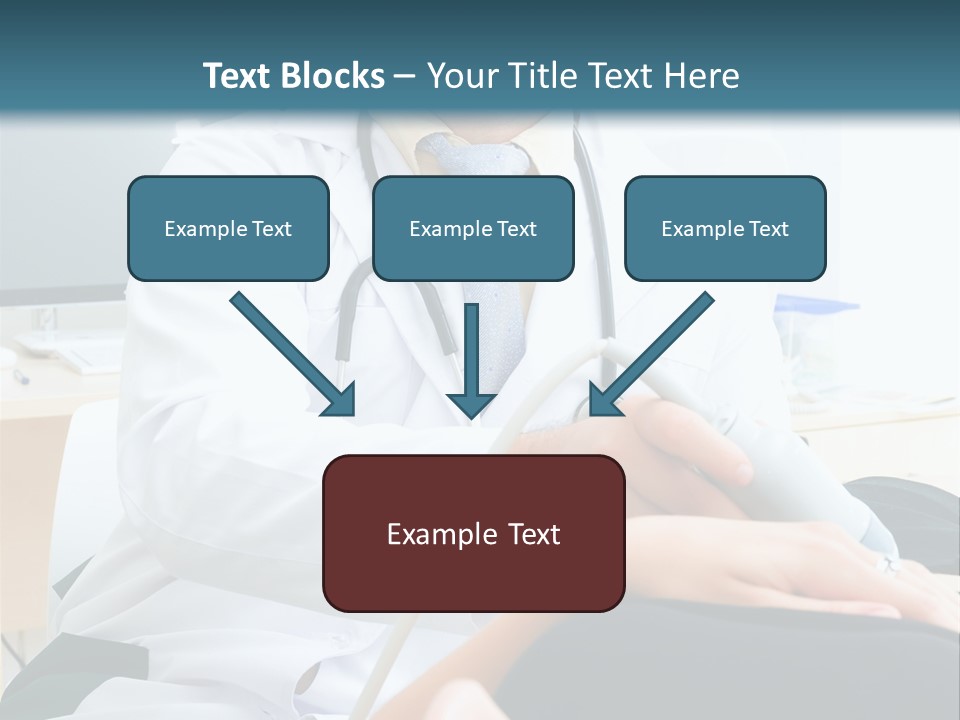 Pregnancy Ultrasound Adult Doctor PowerPoint Template