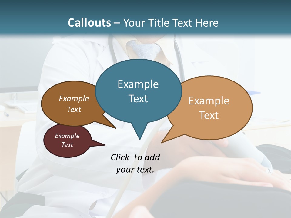 Pregnancy Ultrasound Adult Doctor PowerPoint Template