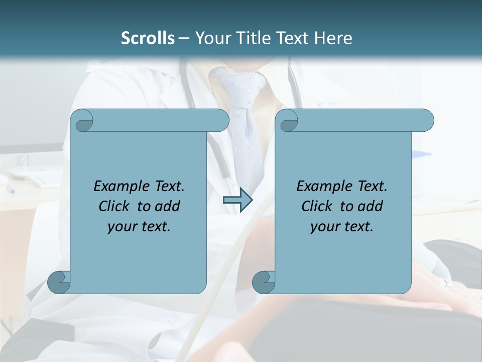 Pregnancy Ultrasound Adult Doctor PowerPoint Template