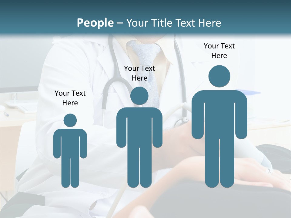 Pregnancy Ultrasound Adult Doctor PowerPoint Template