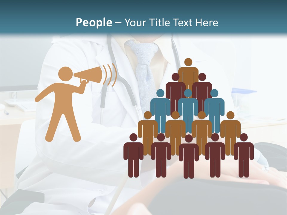 Pregnancy Ultrasound Adult Doctor PowerPoint Template