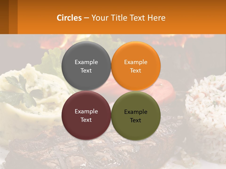 Beef Barbecue Chop PowerPoint Template