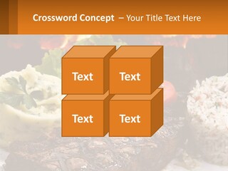 Beef Barbecue Chop PowerPoint Template