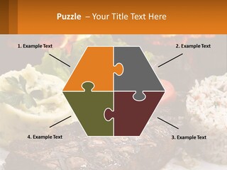 Beef Barbecue Chop PowerPoint Template