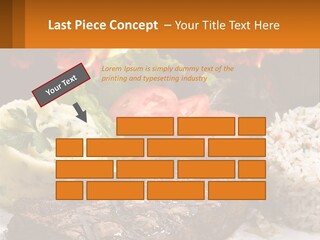 Beef Barbecue Chop PowerPoint Template