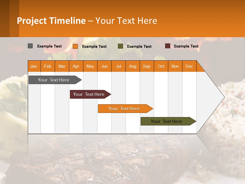 Beef Barbecue Chop PowerPoint Template