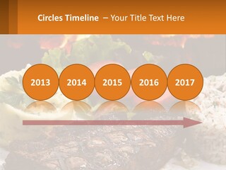 Beef Barbecue Chop PowerPoint Template
