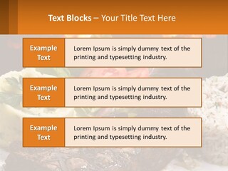 Beef Barbecue Chop PowerPoint Template