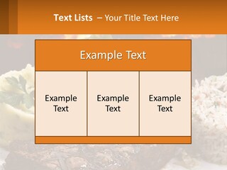 Beef Barbecue Chop PowerPoint Template