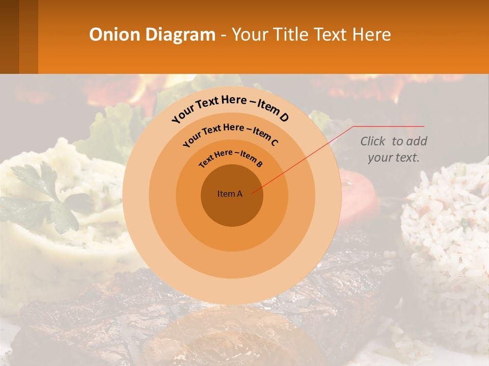 Beef Barbecue Chop PowerPoint Template