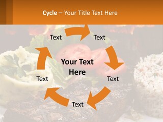 Beef Barbecue Chop PowerPoint Template