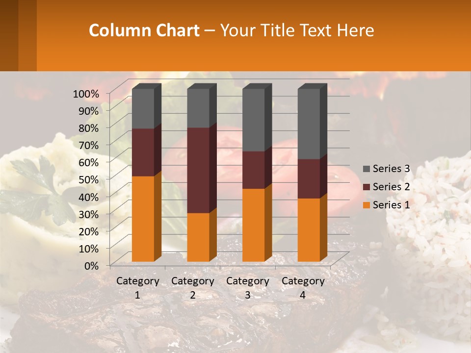 Beef Barbecue Chop PowerPoint Template